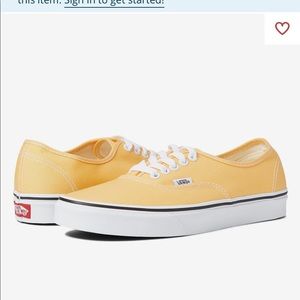 VANS AUTHENTIC SKATE SHOES 7.5